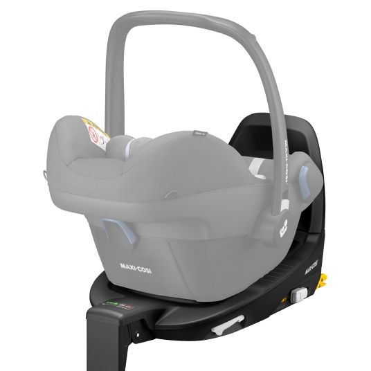 joie Set passeggino Litetrax 4in1 con capacità di carico fino a 22 kg con pneumatici, navicella Ramble, seggiolino auto Pebble Pro, base Isofix, trapezio attività, peluche, gioco da afferrare, adattatore e pacchetto accessori - Pebble