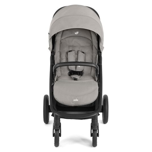 joie 4in1 baby carriage set Litetrax Pro Air up to 22 kg load capacity with pneumatic tires, push bar storage compartment, i-Snug 2 infant car seat, Ramble carrycot, adapter, Isofix base & accessories package - Pebble