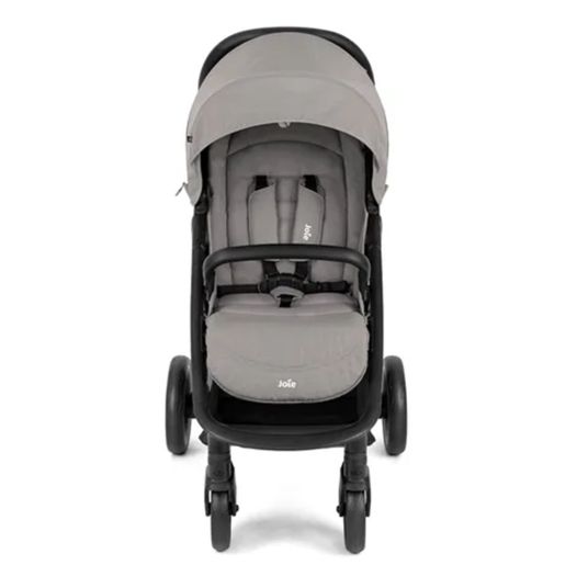 joie Set passeggino Litetrax Pro 4in1 con capacità di carico fino a 22 kg con pneumatici, navicella Ramble, seggiolino auto Pebble Pro, base Isofix, imbracatura per attività, peluche, gioco da afferrare, adattatore e pacchetto accessori - Pebble