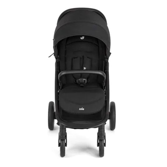 joie 4in1 Kombi-Kinderwagen-Set Litetrax Pro bis 22 kg belastbar mit Babywanne Ramble, Babyschale Pebble Pro, Isofix-Basis, Activity-Trapez, Schmusetuch, Greifling, Adapter & Zubehörpaket - Shale