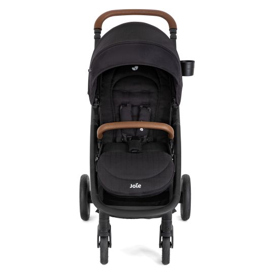 joie 4in1 baby carriage set Mytrax Pro up to 22 kg load capacity with telescopic push bar, cup holder, i-Snug 2 infant car seat, Ramble carrycot, adapter, Isofix base & accessories package - Shale