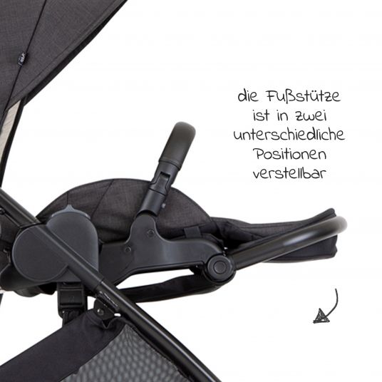 joie 4in1 Kombi-Kinderwagen-Set Versatrax bis 22 kg belastbar - umsetzbare Sitzeinheit, Babywanne Ramble XL, Babyschale i-Snug 2, Adapter, Isofix-Basis & Zubehör Paket - Shale