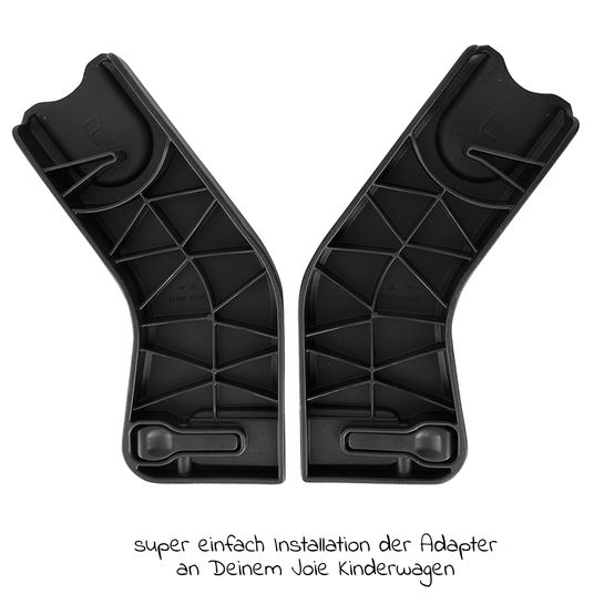 joie Adapter for Litetrax Pro, Litetrax Pro Air, Mytrax Pro, Litetrax, for Ramble, Ramble XL & infant car seats - Black