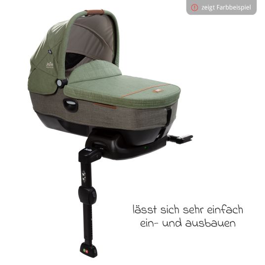 joie Car carrycot Calmi R129 can be used in the car and on the Vinca, Aeria, Finiti baby carriages incl. rain cover - Signature - Pine