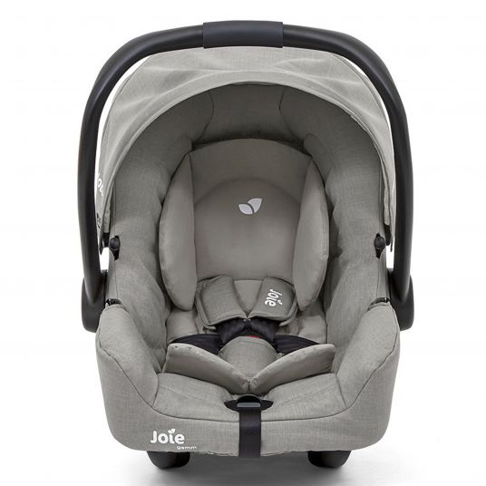 joie Babyschale Gemm Gruppe 0+ - ab Geburt bis 15 Monate (ab Geburt-13 kg) inkl. Sitzverkleinerer & Sonnenverdeck - Pebble