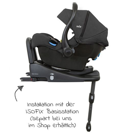joie Baby car seat i-Gemm 2 i-Size from birth - 13 kg (40 cm - 85 cm) - Shale