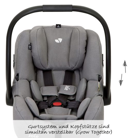 joie Baby car seat i-Gemm 2 i-Size - Gray Flannel