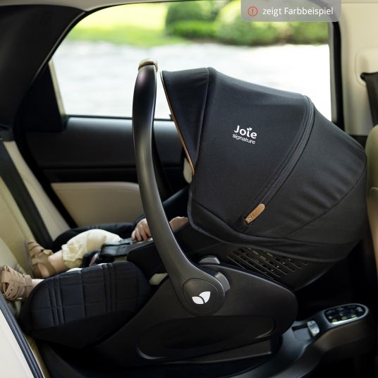 joie Infant car seat i-Level Recline i-Size from birth - 13 kg (40 cn - 85 cm) recline angle 157°, seat reducer & sun canopy - Signature - Pine