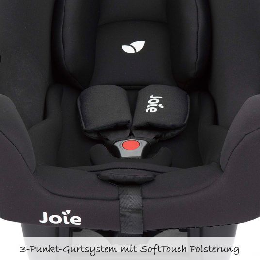 joie Baby car seat i-Snug i-Size from birth - 13 kg (40 cm - 75 cm) incl. seat reducer only 3.25 kg & accessories package - Coal