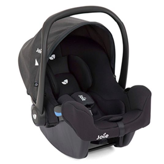 joie Babyschale i-Snug i-Size inkl. Autositz - Schutzunterlage - Coal