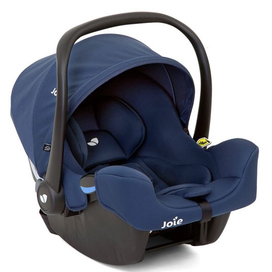 joie Babyschale i-Snug i-Size inkl. i-Base Advance & Autositz - Schutzunterlage - Deep Sea
