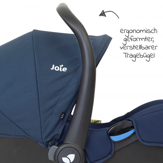 joie Baby car seat i-Snug i-Size incl. i-Base Advance & car seat - protective pad - Deep Sea