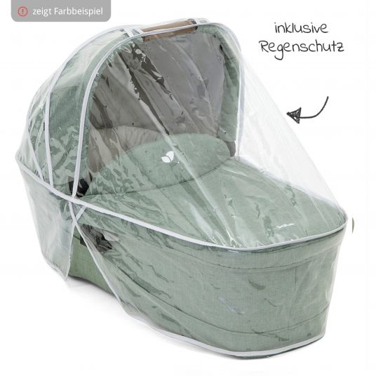 joie Babywanne Ramble XL für Versatrax, Versatrax E inkl. Regenschutz - Lagoon