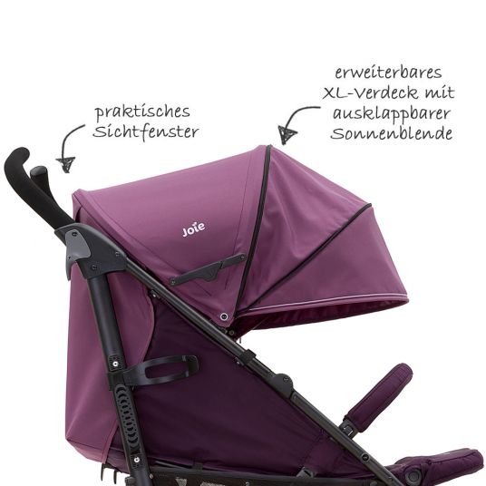joie Buggy Brisk LX incl. rain cover - Lilac