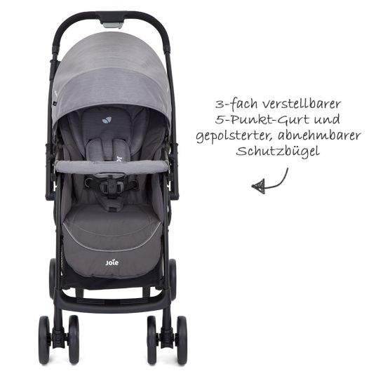 joie Buggy Mirus incl. rain cover - Dark Pewter