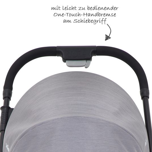 joie Buggy Mirus incl. rain cover - Dark Pewter