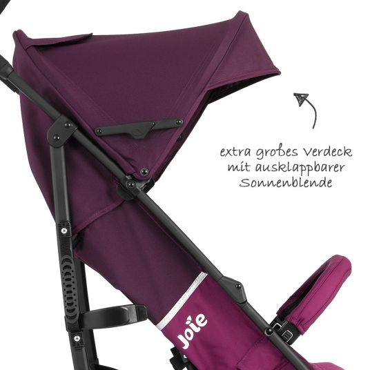 joie Buggy Nitro LX incl. rain cover - Mulberry