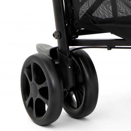 joie Buggy & Stroller Brisk LX up to 22 kg loadable with recline function & one-hand fold - Dark Pewter