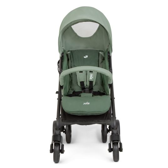 joie Buggy & pushchair Brisk LX up to 22 kg load capacity with reclining function, one-hand folding incl. Hug it! organizer, insect screen & rain cover - Laurel