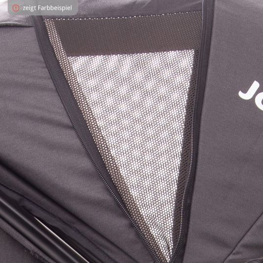 joie Buggy & Sportwagen Litetrax 4 AIR mit Luftreifen, Schieber-Ablagefach & Regenschutz - Gray Flannel