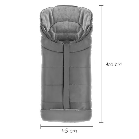 joie Buggy & pushchair Litetrax incl. footmuff - load capacity up to 22 kg with push bar storage compartment & rain cover - Shale