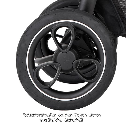 joie Buggy & Sportwagen Litetrax Pro bis 22 kg belastbar mit Schieber-Ablagefach & Regenschutz - Laurel