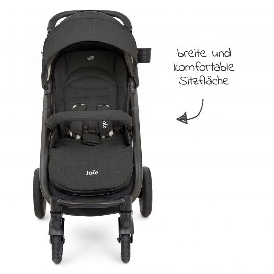 joie Passeggino e carrozzina Mytrax Flex con sospensioni comfort, portabicchieri e parapioggia fino a 22 kg - Pavement