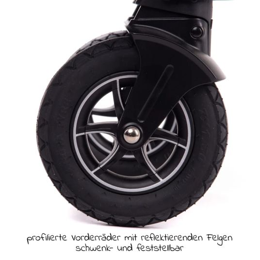 joie Buggy & Sportwagen Mytrax mit Luftreifen, Getränkehalter, Regenschutz, Fußsack & Handmuff - Pavement