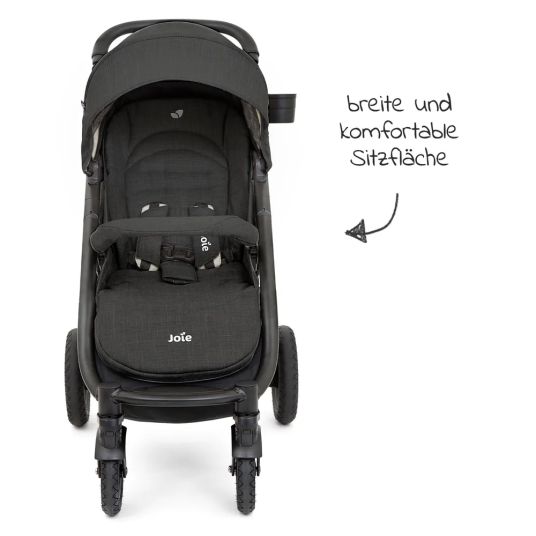 joie Buggy & stroller Mytrax with pneumatic tires, cup holder, rain cover, footmuff & hand muff - Pavement