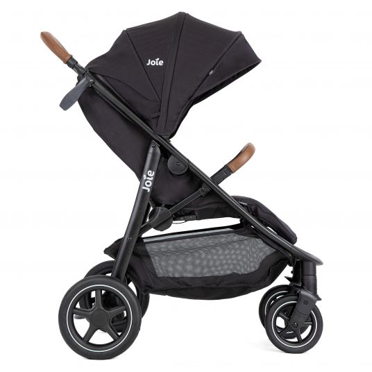 joie Buggy & pushchair Mytrax Pro up to 22 kg load capacity with telescopic push bar, cup holder incl. insect screen & rain cover - Shale