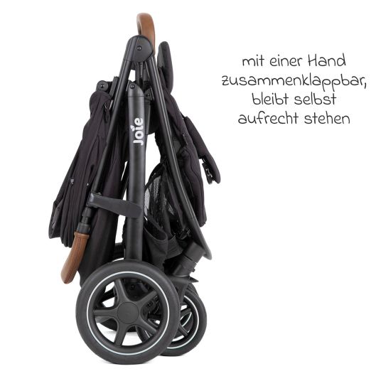 joie Buggy & Sportwagen Mytrax Pro inkl. Fußsack - bis 22 kg belastbar mit Teleskopschieber, Getränkehalter & Regenschutz - Shale