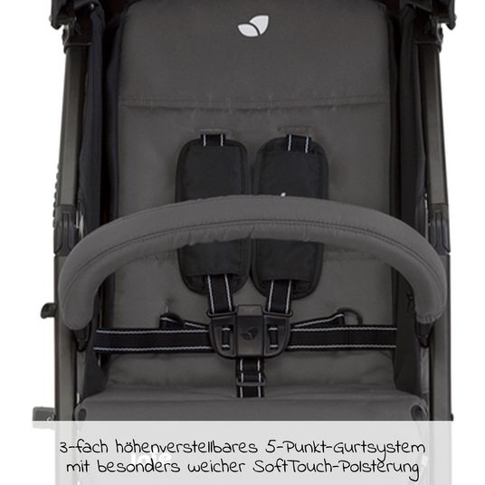 joie Passeggino e carrozzina Nitro LX solo 7,7 kg - ideale per viaggiare - Ember