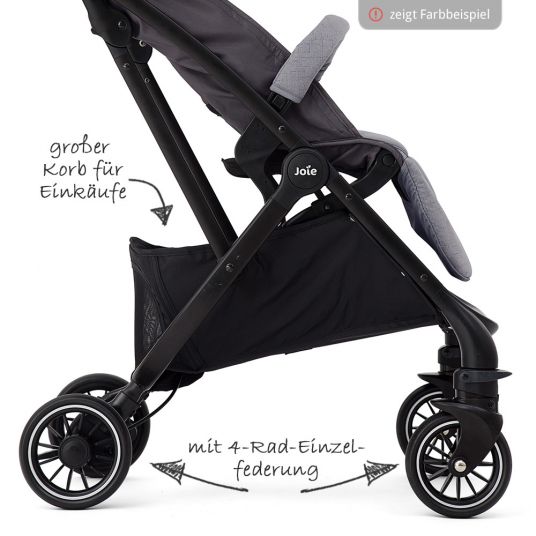joie Buggy Tourist incl. adapter, rain cover and carrying bag - Coal