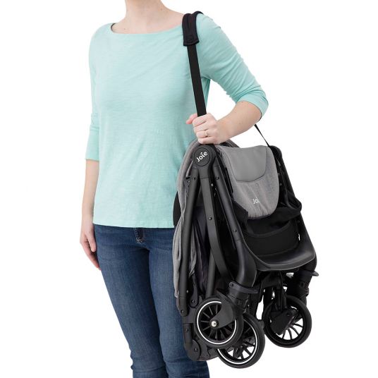 joie Buggy Tourist incl. adapter, rain cover and carrying bag - Gray Flannel