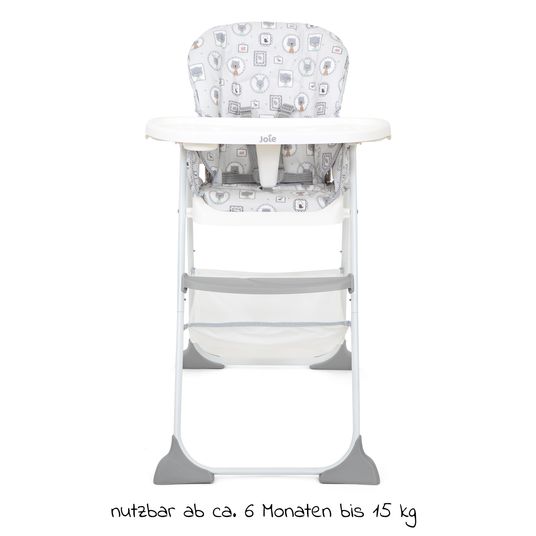 joie High chair Mimzy Snacker small foldable only 6 kg - Portrait