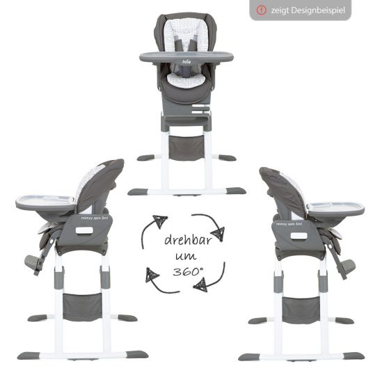 joie High chair Mimzy Spin 3in1 - Geometric Mountains