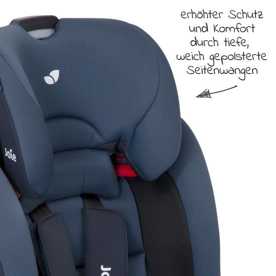 joie Child seat Bold R Group 1/2/3 - from 9 months -12 years (9-36 kg) - Deep Sea