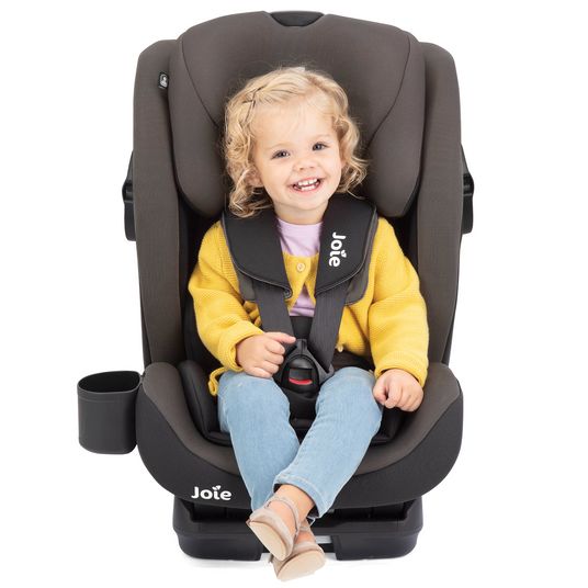joie Kindersitz Bold R Gruppe 1/2/3 - ab 9 Monate - 12 Jahre (9-36 kg) mit Isofix inkl. Getränkehalter- Ember