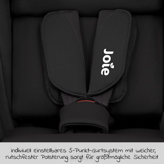 joie Child seat Fortifi R Group 1/2/3 - from 12 months - 12 years (9-36 kg) - Coal