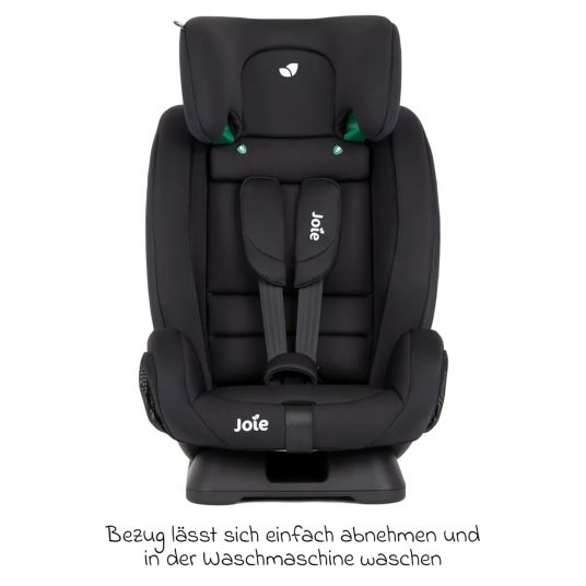 joie Kindersitz Fortifi R129 i-Size ab 15 Monate - 12 Jahre (76 cm - 145 cm) inkl. Autositz-Schutzunterlage - Shale