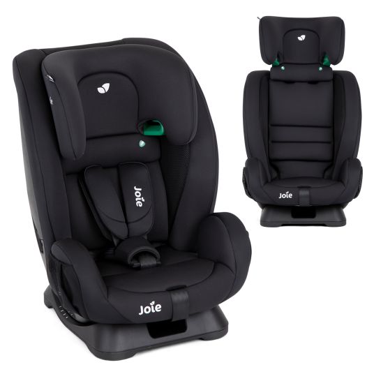 joie Kindersitz Fortifi R129 i-Size ab 15 Monate - 12 Jahre (76 cm - 145 cm) inkl. Rückenlehnen-Schutz Cover Me - Shale