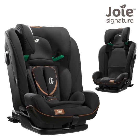 joie Kindersitz i-Plenti i-Size ab 15 Monate - 12 Jahre (76 cm - 150 cm) inkl. Isofix & Top Tether - Signature - Eclipse