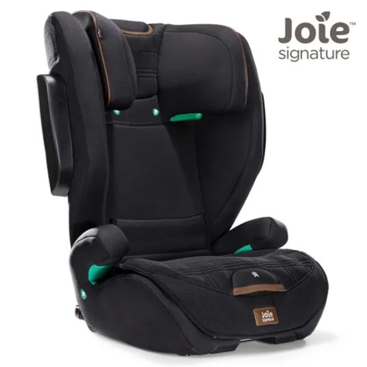 joie Kindersitz i-Traver mit Sommerbezug ab 3,5 Jahre-12 Jahre (100 cm - 150 cm) nur 5,6 kg leicht inkl. Isofix - Signature - Eclipse