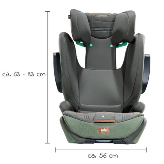 joie Child seat i-Traver with summer cover from 3.5 years-12 years (100 cm - 150 cm) only 5.6 kg light incl. Isofix - Signature - Pine