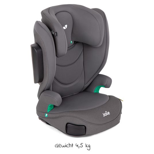 joie Child seat i-Trillo FX i-Size from 3.5 years -12 years (100 cm -150 cm) incl. cup holder - Thunder