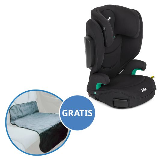 joie Child seat i-Trillo FX i-Size from 3 years -12 years (100 cm -150 cm) with Isofix incl. cup holder & car seat protector - Shale