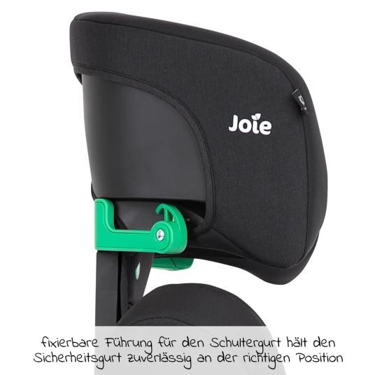 joie Child seat i-Trillo FX i-Size from 3 years -12 years (100 cm -150 cm) with Isofix incl. cup holder & car seat protector - Shale