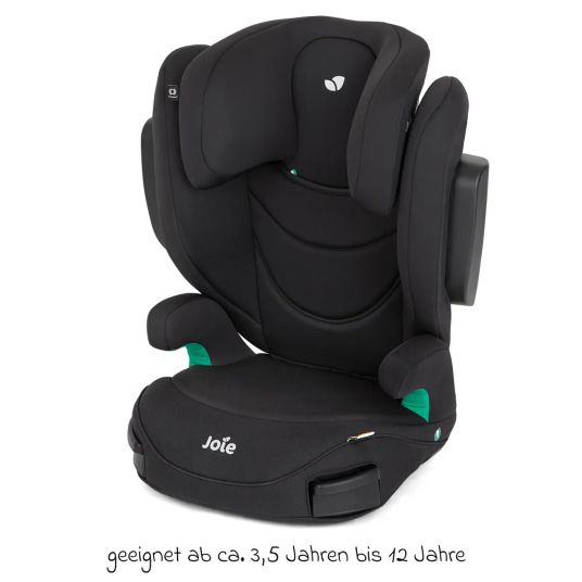 joie Child seat i-Trillo FX i-Size from 3 years -12 years (100 cm -150 cm) with Isofix incl. cup holder & car seat protector - Shale