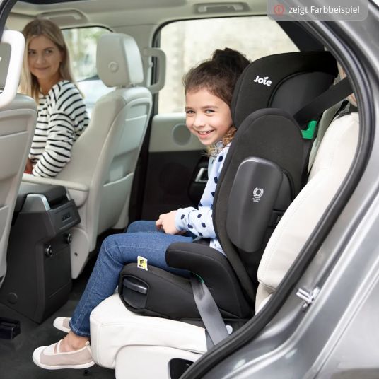 joie Kindersitz i-Trillo FX i-Size ab 3 Jahre -12 Jahre (100 cm -150 cm) mit Isofix inkl. Getränkehalter & Autositz-Schutzunterlage - Thunder