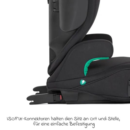 joie Kindersitz i-Trillo FX i-Size mit Sommerbezug ab 3,5 Jahre - 12 Jahre (100 cm -150 cm) inkl. Getränkehalter - Shale